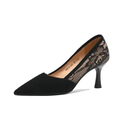 CAMEIDO High Heels Women's Black