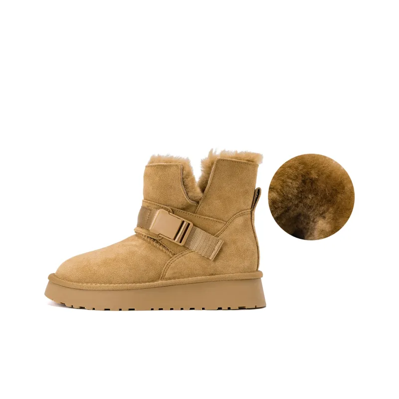 AOKANG 13cm Snow Boots 3.5cm Women's-8