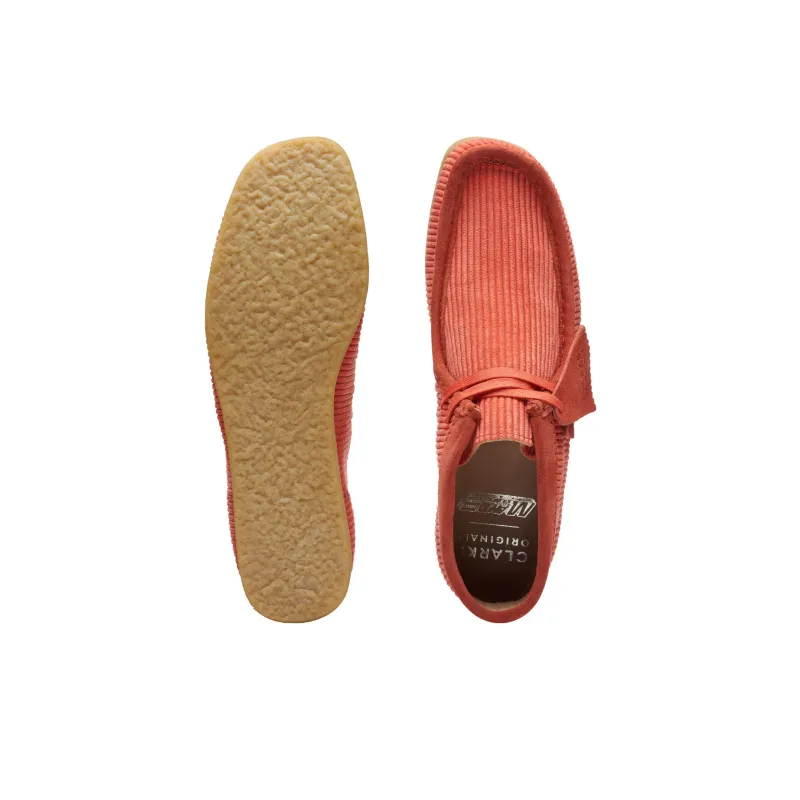 clarks Mayde Worldwide X Women's Wallabee Boot 'Coral'-6