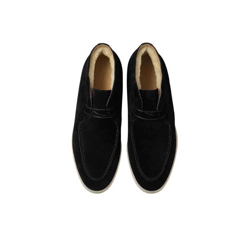 THOM WILLS British Vintage Slip on Desert Boots Ankle Boots Men's-3
