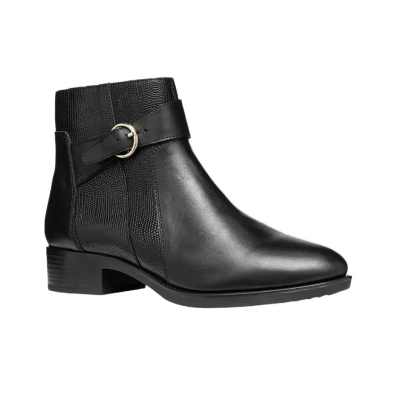 GEOX Felicity Ankle Boots 3.5cm Women's Black-1