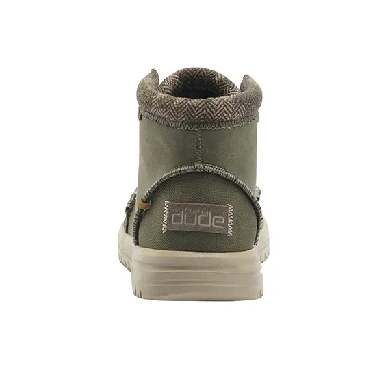 Heydude Ankle Boots Men's Moss Green-5