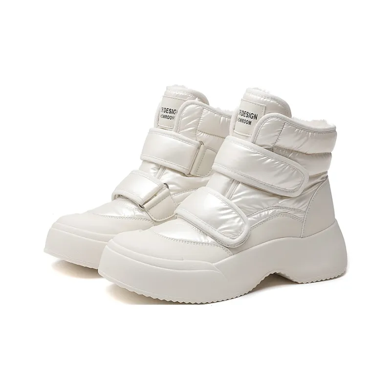 Devanro Warm Height Increasing Wear-Resistant Slip-Resistant Short Snow Boots Women's-1