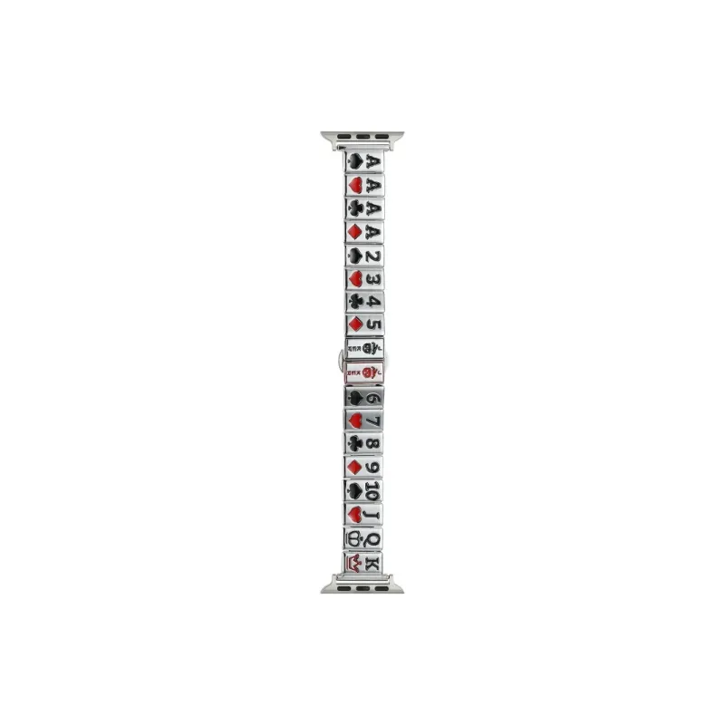 CHRROTA Watch Band Apple Compatibility Metal-0