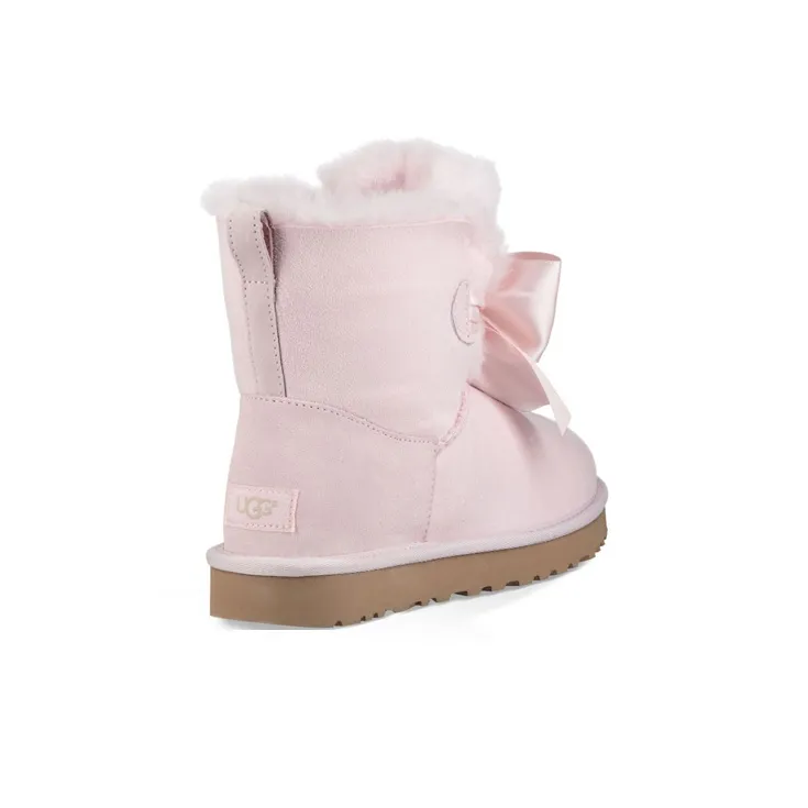 UGG Gita Mini Bow Pink Women's-3