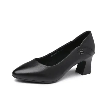 AOKANG Chunky Heel High Heels 5cm Women's