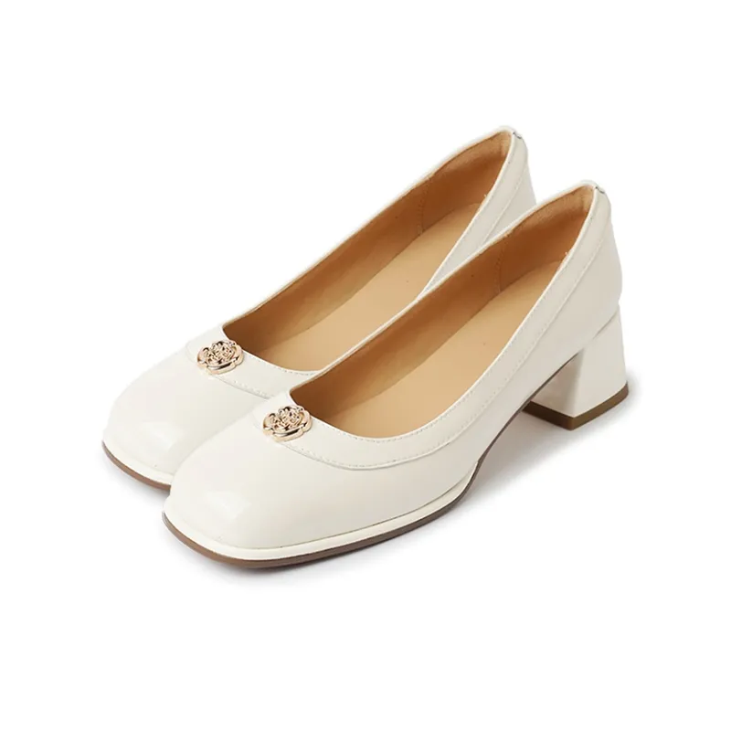 Naiyee Chunky Heel High Heels 4.5cm Women's-2
