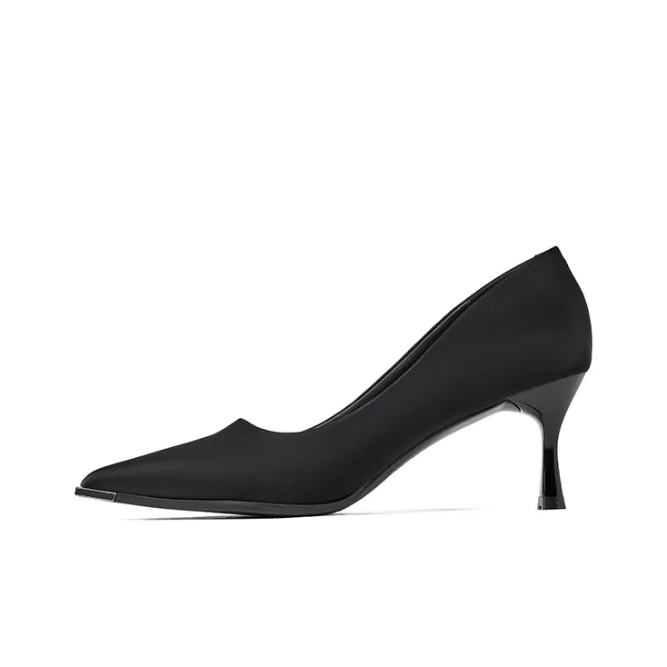 JOSINY Commute Pointed Toe Dress Shoes Unlined Work Shoes Slim Heel High Heels 6.5cm Women's-0