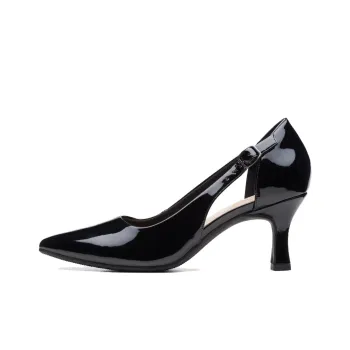 Clarks Slim Heel High Heels 7cm Women's Black