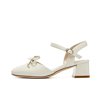 DUSTO Block Heel High Heels 5cm Women's