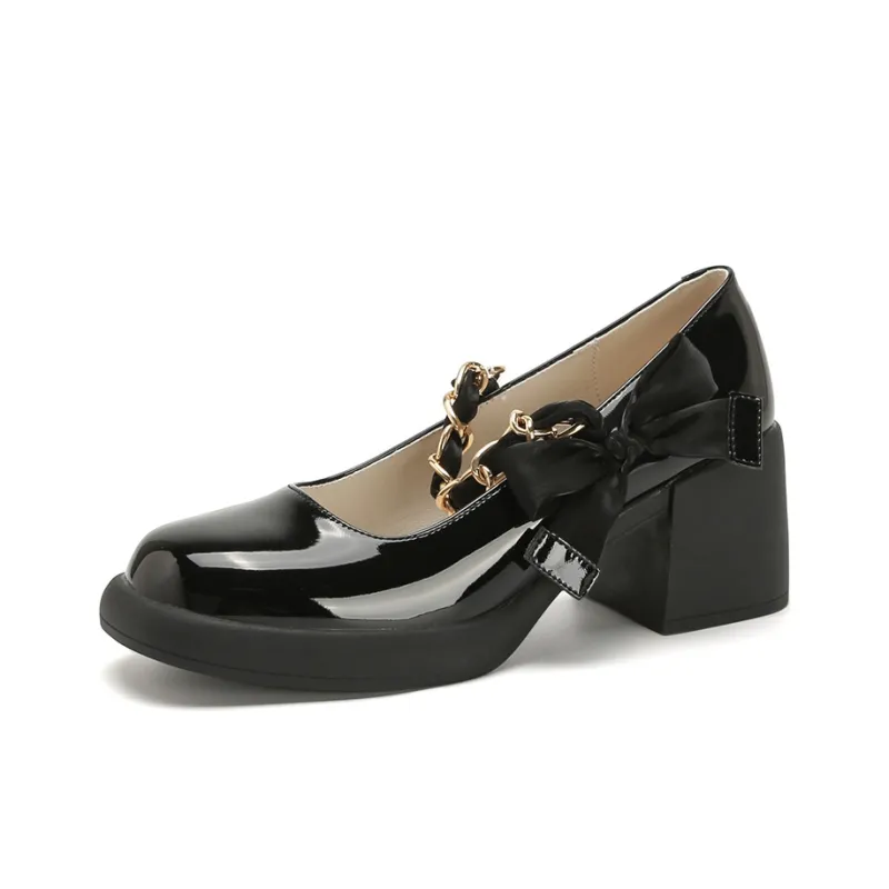 KATHRYN WILSON Block Heel High Heels 6cm Women's-5