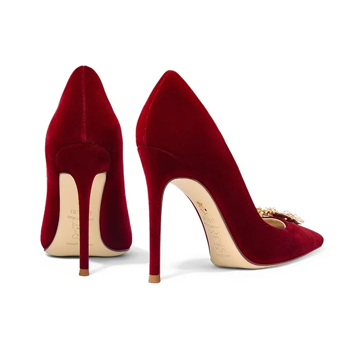 Holy Rose Slim Heel High Heels Women's-2