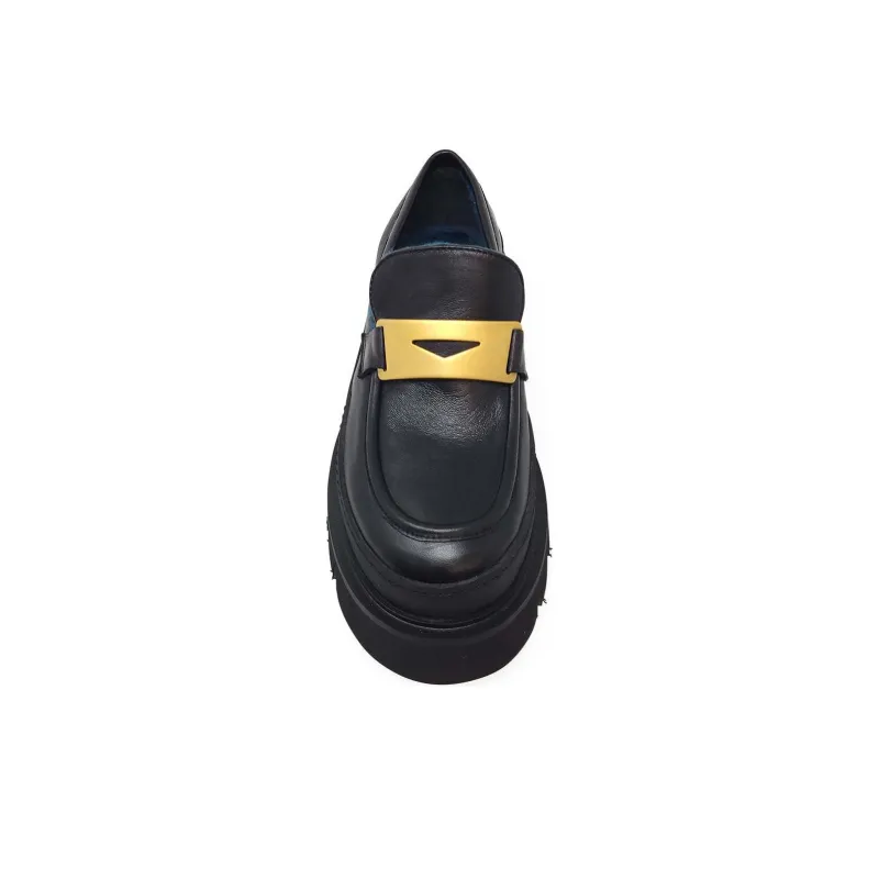 MADISON MAISON Loafers 3.8cm Women's Black-3