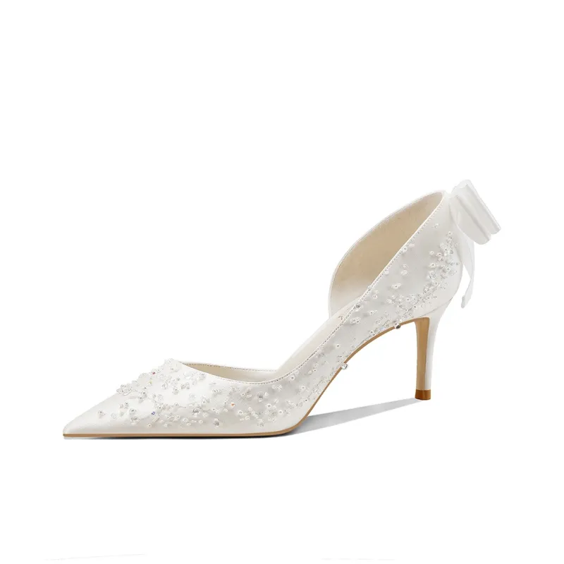 ROSE CASTLE High Heels Women's White-0