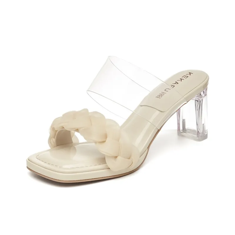 KEKAFU Chunky Heel High Heels 7CM Women's-1