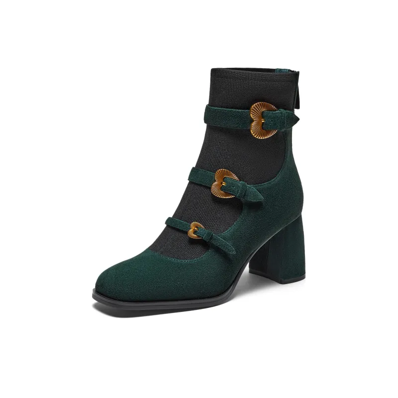 Joypeace NANA Ankle Boots 7cm Women's-9