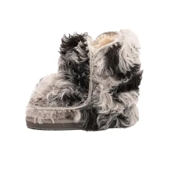 K.D.KENAZ Warm Coverage Short Snow Boots Women's Ecru