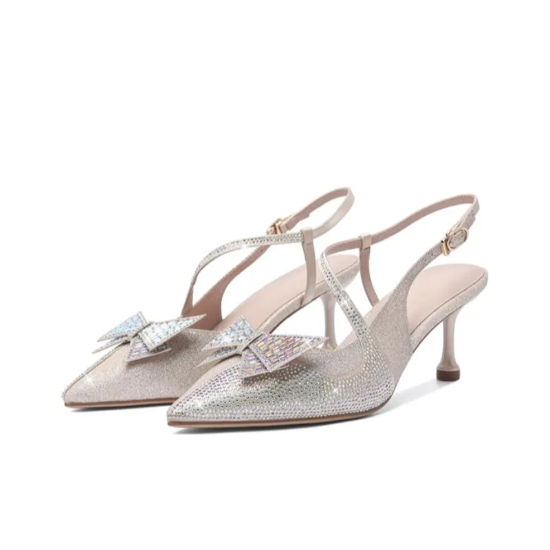 SATURDAY MODE Slim Heel High Heels Women's-4