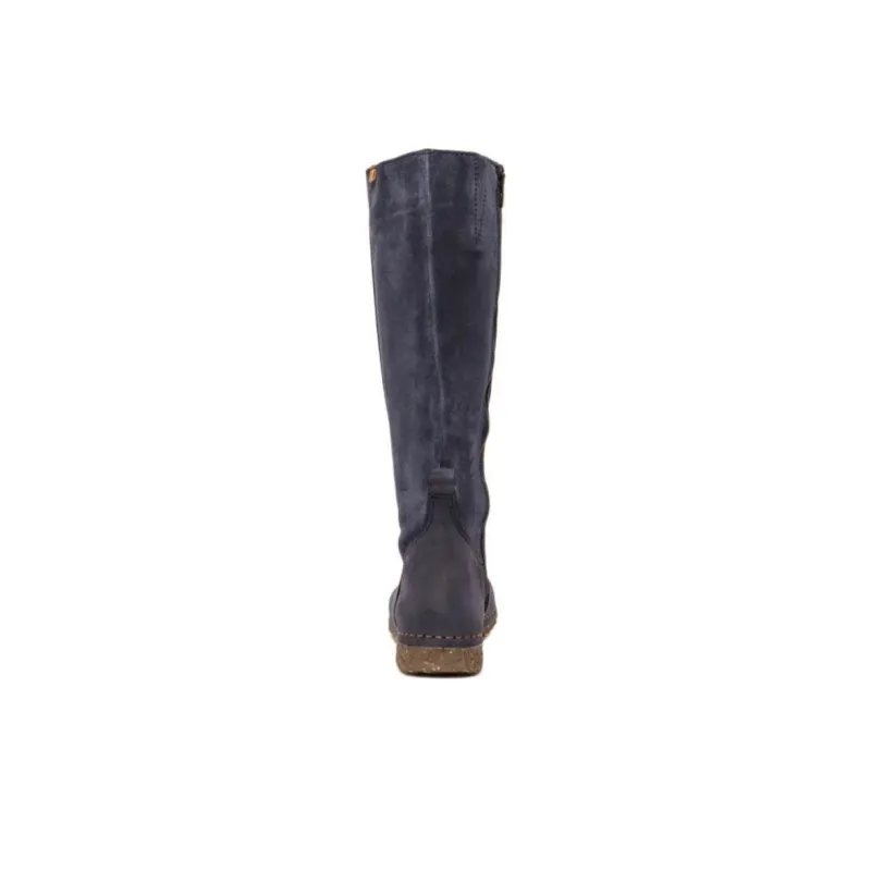 El Naturalista ANGKOR Knee-high Boots 2cm Women's Marine Blue-2