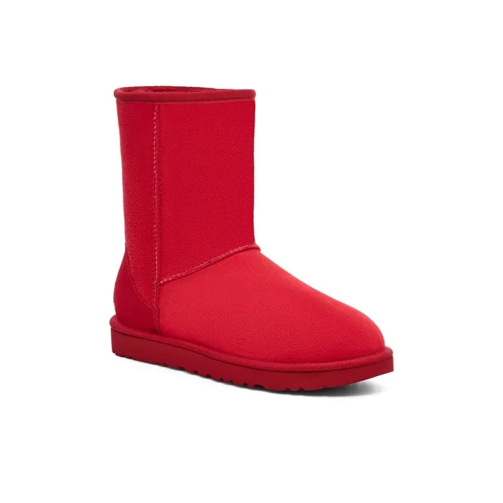 UGG Classic Short Ii Boot Samba Red Tnl Women's-2