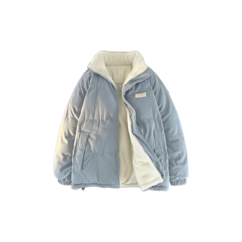 Warrior Feather Collection Open Ended Smile Collection Puffer Jacket Unisex-17