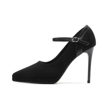 Zubumei Slim Heel High Heels 10CM Women's