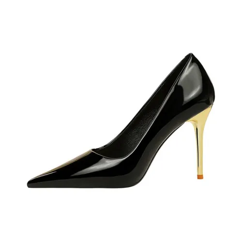 BIGTREE Slim Heel High Heels 10cm Women's