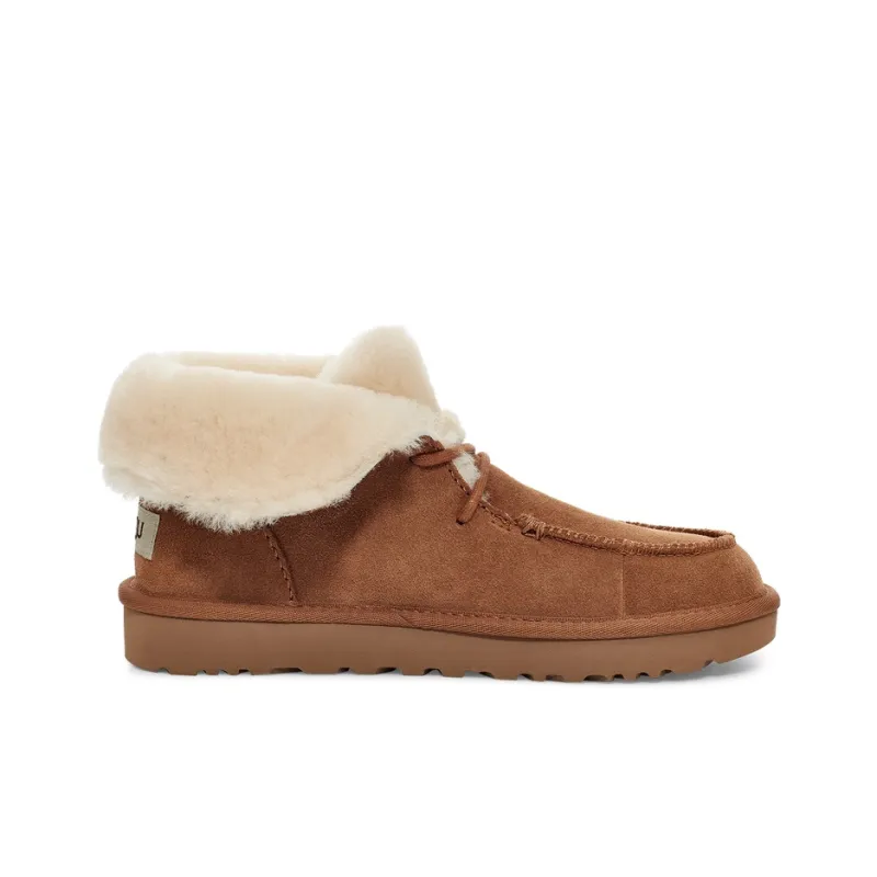 UGG Diara Lacing Fleece Lined Brown Women's-1