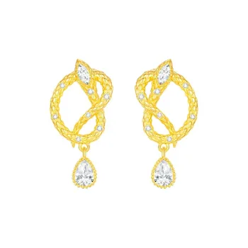DESIGN CIRCLES S925 Silver Earrings Women's