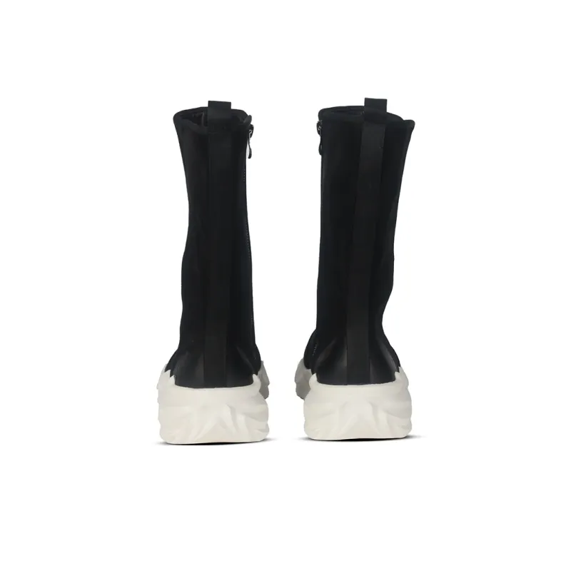 Thai Points Over the knee Boots Men's Black-4
