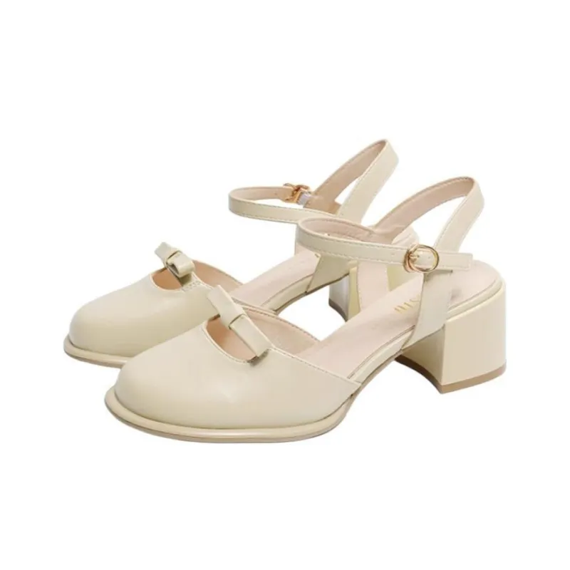 DUSTO High Heels Women's Black/Beige/Apricot/Pine Green-5