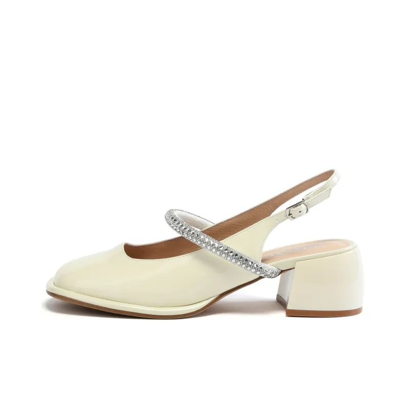 ST&SAT Chunky Heel High Heels 5.5cm Women's-0