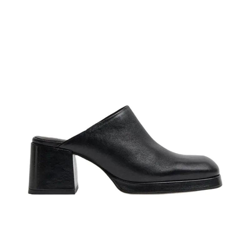 MIISTA Wrap-toe Slippers Women's Black-1