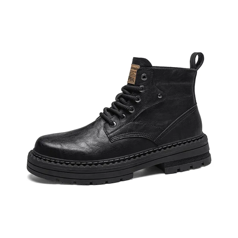 PEHL Martin Boots Men Black/Brown-0