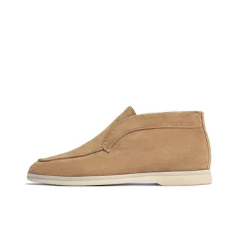 SCAROSSO Leonardo Round Toe Ankle Boots