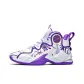 White Purple-Fleece-Lined