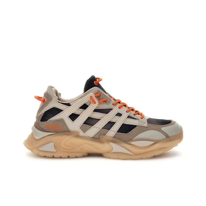 GUESS Low-Top Casual Shoes Men's Gray-1