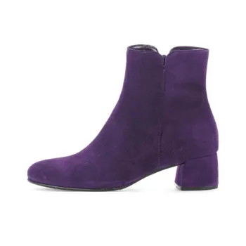 Gabor Fashion Ankle Boots 5cm Women's Purple