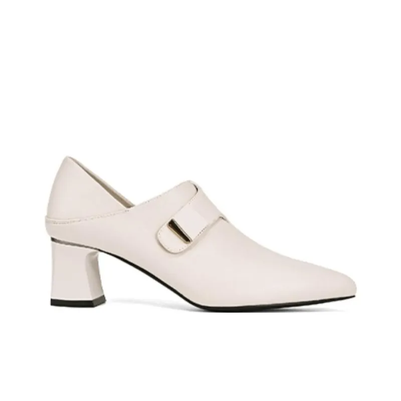 DAPHNE Chunky Heel High Heels 5.5cm Women's-4