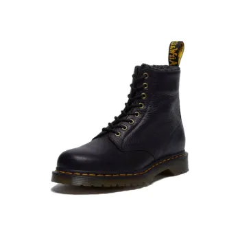 Dr.Martens 1460 Faux Fur Lined Boot Black