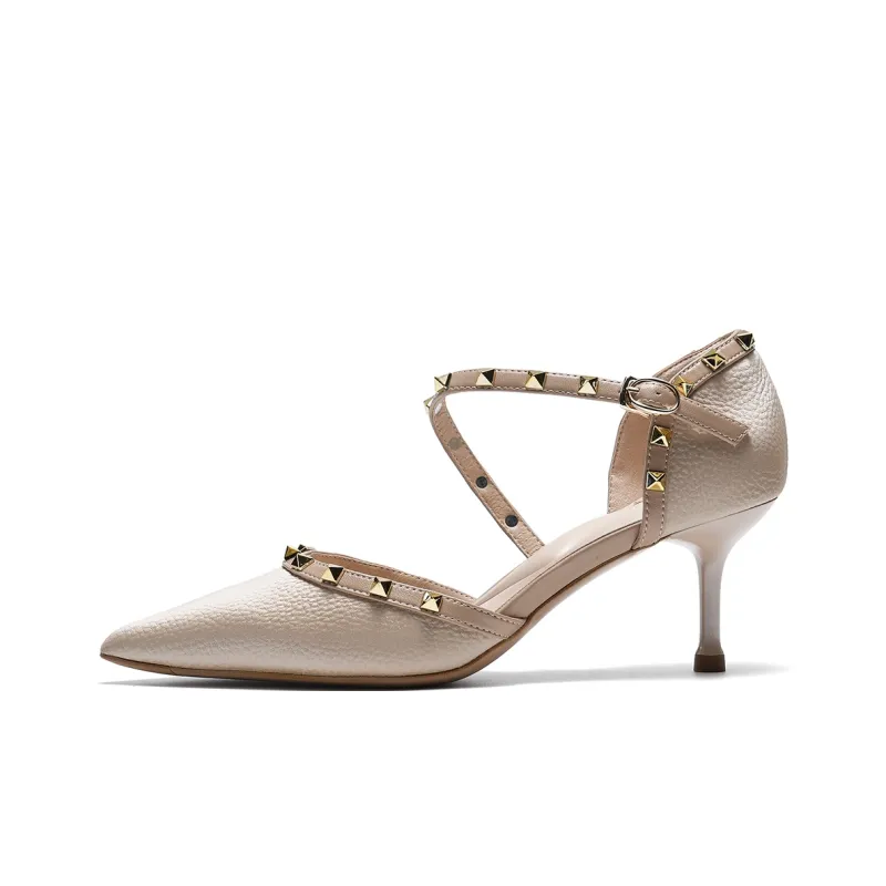 ST&SAT Slim Heel High Heels 6.8cm Women's-0