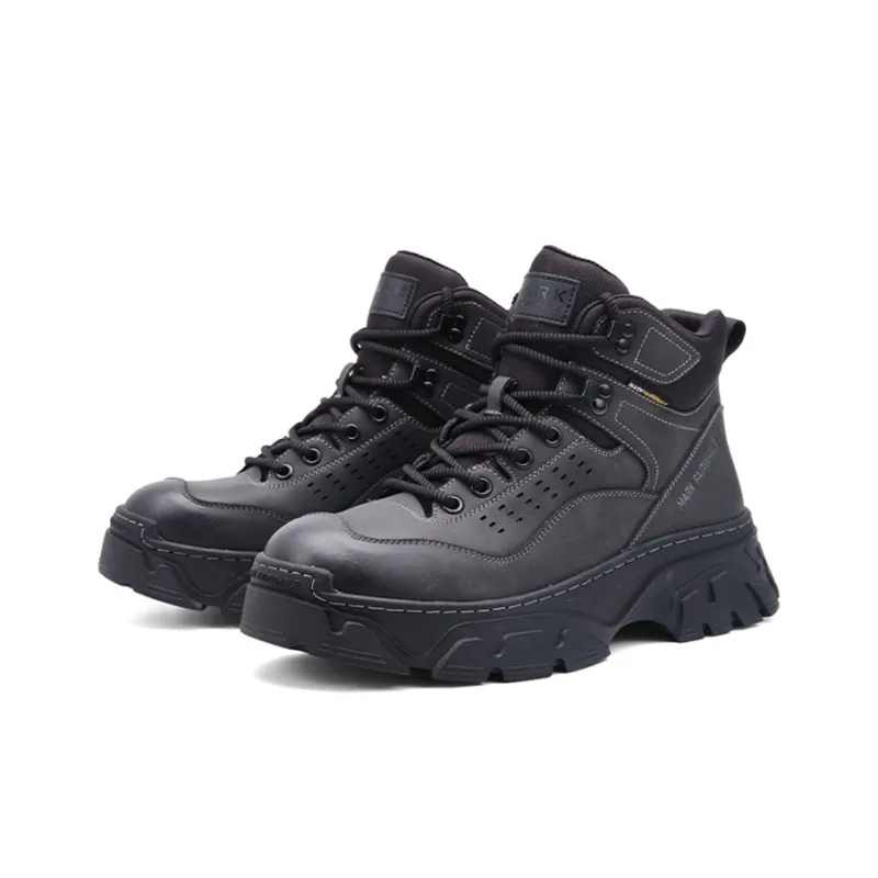 FAIRWHALE Short Martin Boot Men's Black-2