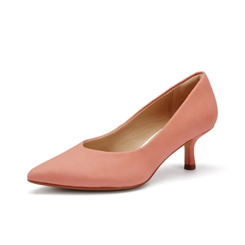 Clarks High Heels Women's Light Coral Red-1