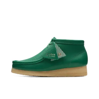 Clarks Originals WALLABEE Ankle Boots Women's Green