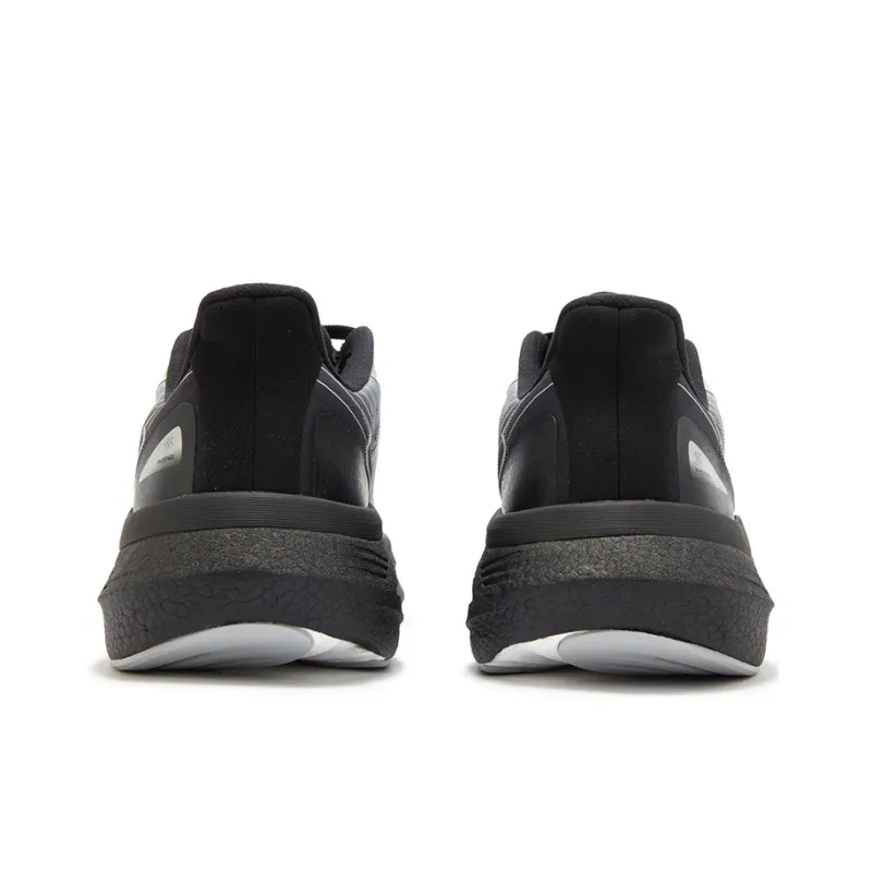 361° Cushioning Anti Slip And Wear Resistant Low Top Running Shoes Unisex Black Gray Color-3