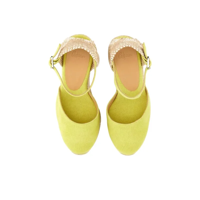 Castañer Carol Ankle Strap Wedge Espadrilles Women's-3