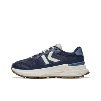 Kappa Anti Slip Wear Resistant Low Top Casual Running Shoes Unisex Blue White