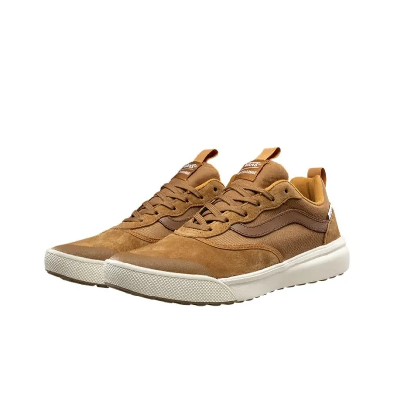 Vans UltraRange Slip-Resistant Low-Top Casual Shoes Men's Brown-2