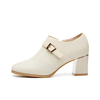 DAPHNE Chunky Heel High Heels 6.5cm Women's