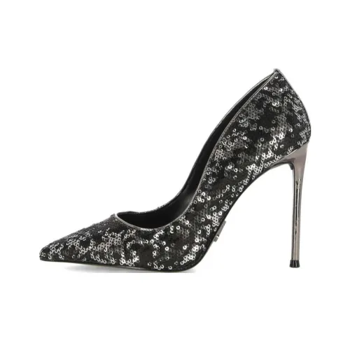 STEVE MADDEN Slim Heel High Heels Women's Black